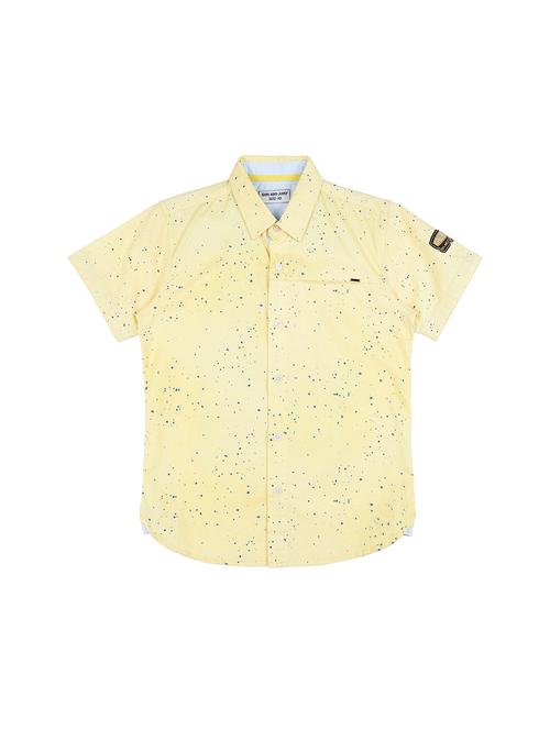 yellow cotton shirt - 16300623 - Very Small Image - 1