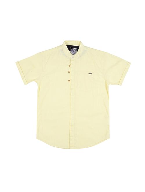 yellow cotton shirt - 16300647 - Very Small Image - 1