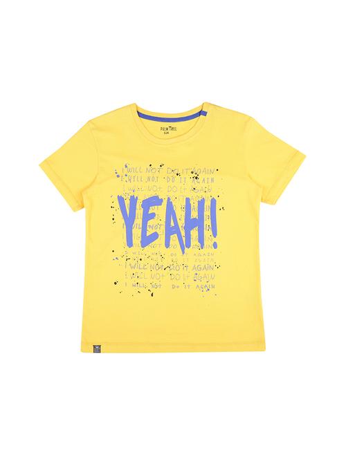 round neck typographic t-shirt - 16300798 - Very Small Image - 1