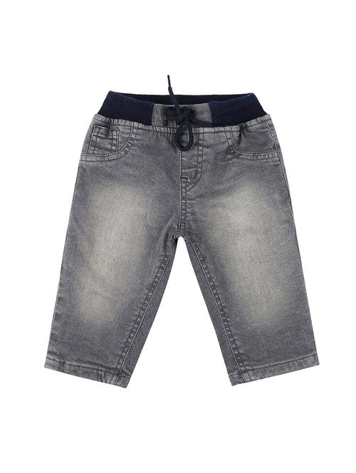 grey denim stone washed three fourth - 16300971 - Very Small Image - 1