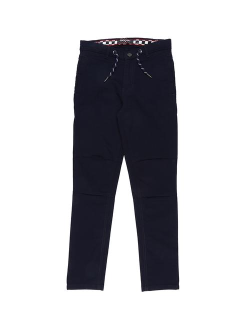 knee panel detailed casual trouser - 16300989 - Very Small Image - 1