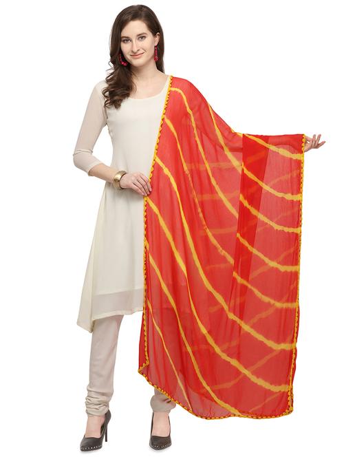 laheriya printed dupatta - 16301261 - Very Small Image - 1