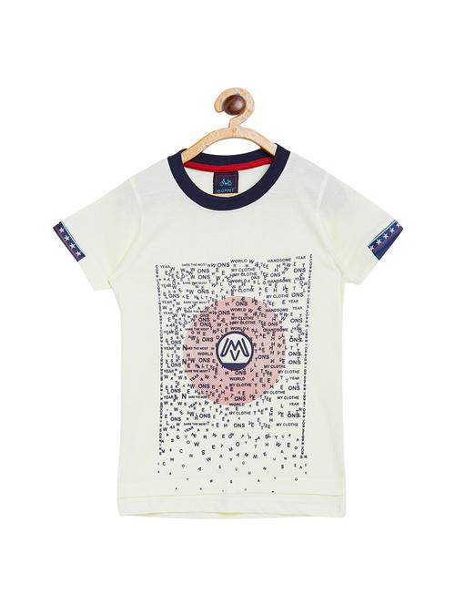round neck graphic t-shirt - 16301536 - Very Small Image - 1