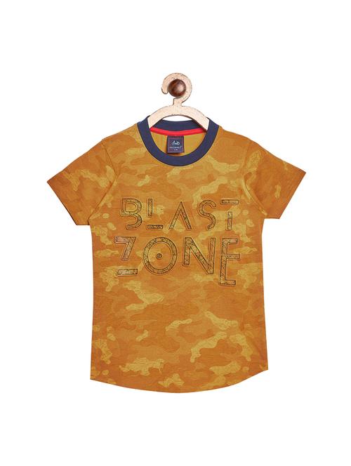 round neck camouflage t-shirt - 16301578 - Very Small Image - 1