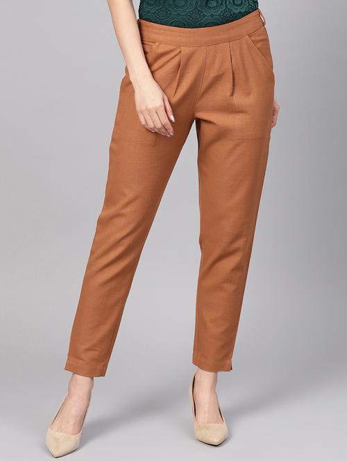 high rise pleated trouser - 16301923 - Very Small Image - 1