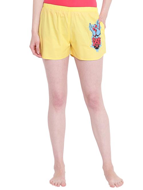 pocket patch quirky print shorts - 16302360 - Very Small Image - 1