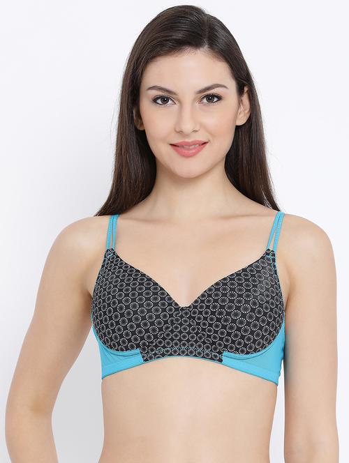 color block t-shirt bra - 16303473 - Very Small Image - 1