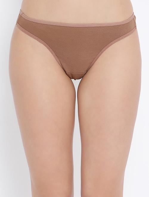 low rise solid bikini panty - 16303486 - Very Small Image - 1