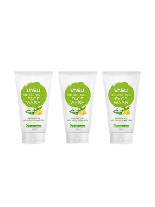 vasu herbal facewash for oily skin - 16304447 - Very Small Image - 1
