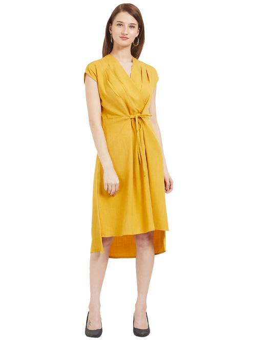 side slit high low dress - 16304787 - Very Small Image - 1