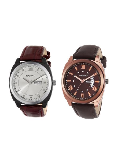 timesmith set of 2 analog watch combos tsc-003-014 - 16306170 - Very Small Image - 1