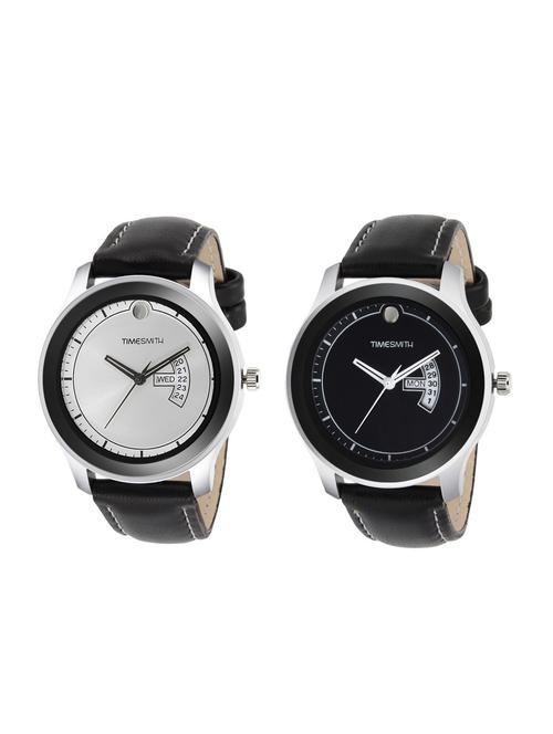 timesmith set of 2 analog watch combos tsc-004-012 - 16306175 - Very Small Image - 1