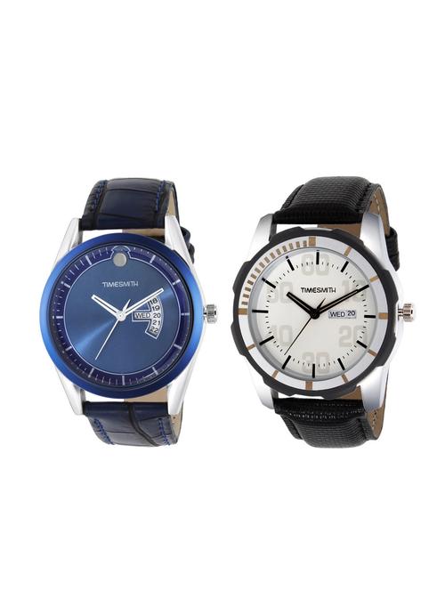 timesmith set of 2 analog watch combos tsc-005-006 - 16306178 - Very Small Image - 1