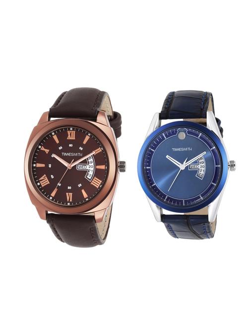 timesmith set of 2 analog watch combos tsc-005-014 - 16306183 - Very Small Image - 1