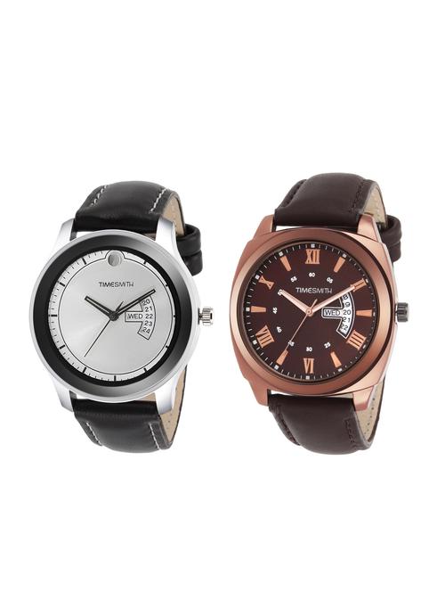 timesmith set of 2 analog watch combos tsc-012-014 - 16306197 - Very Small Image - 1