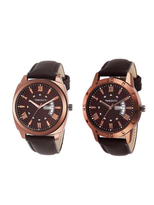 timesmith set of 2 analog watch combos tsc-013-014 - 16306198 - Very Small Image - 1
