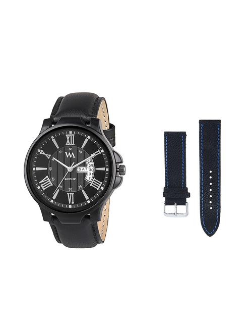 round dial analog watch (ddwm-036-wms-010) with an extra multi colored strap - 16306822 - Very Small Image - 1