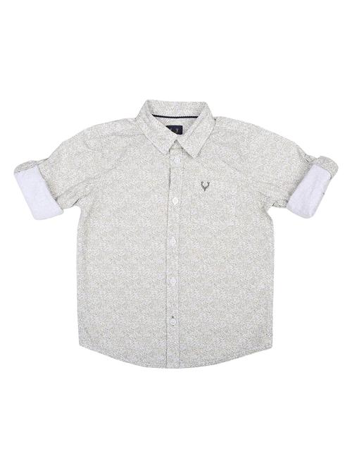roll up sleeved floral shirt - 16311023 - Very Small Image - 1