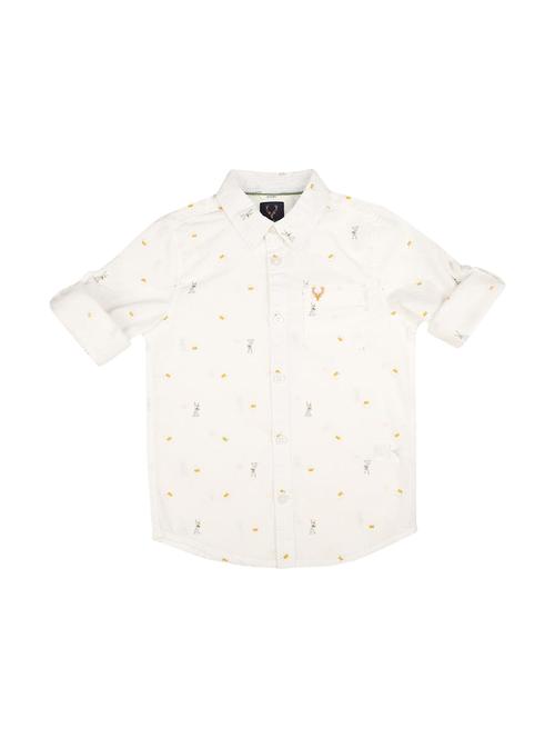 roll up sleeved quirky shirt - 16311045 - Very Small Image - 1