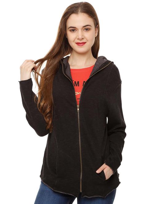 zip up hooded jacket - 16312178 - Very Small Image - 1