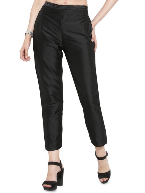 high rise ankle length treggings - 16312390 - Very Small Image - 1