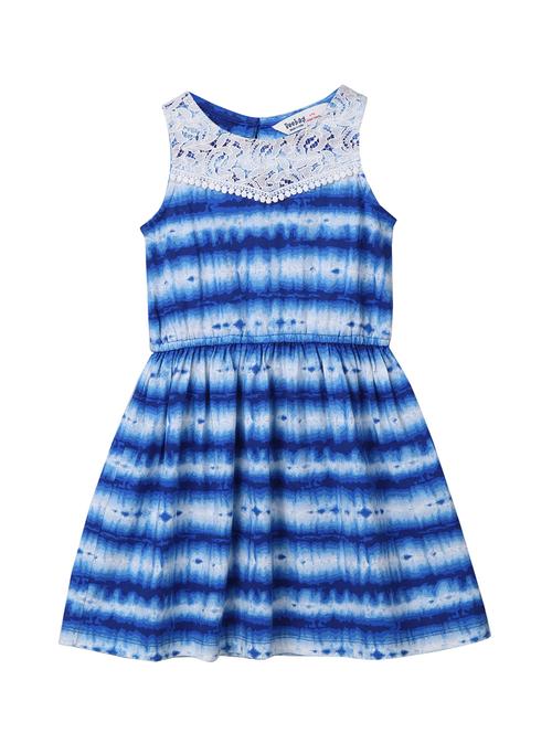 lace detailed tie dye dress - 16314567 - Very Small Image - 1