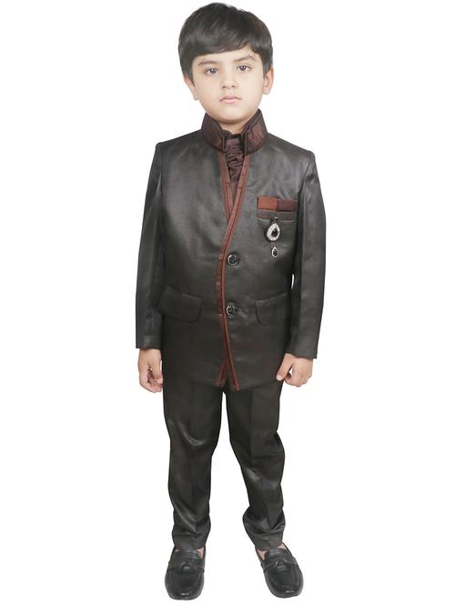 black polyester suit set - 16315333 - Very Small Image - 1
