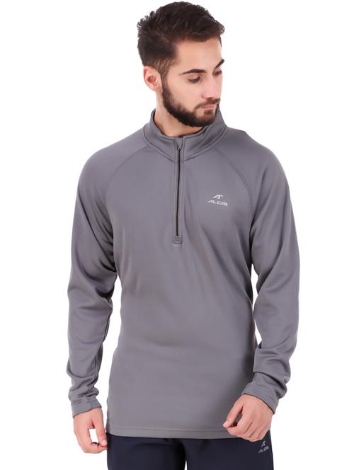grey polyester sweatshirt - 16316409 - Very Small Image - 1