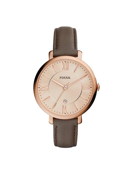 fossil jacqueline analog off gold dial womens watch - es3707i - 16317917 - Very Small Image - 1