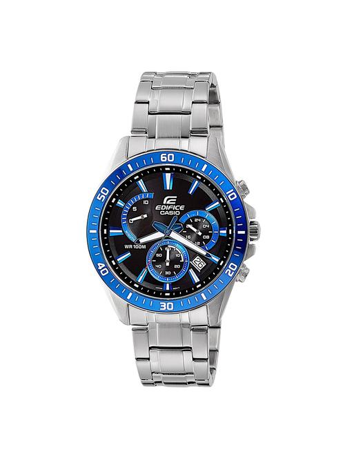 casio edifice chronograph black dial men's watch - efr-552d-1a2vudf (ex275) - 16318259 - Very Small Image - 1