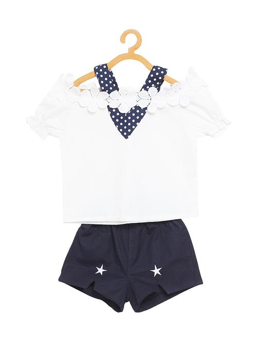 lace detailed shorts set - 16319345 - Very Small Image - 1