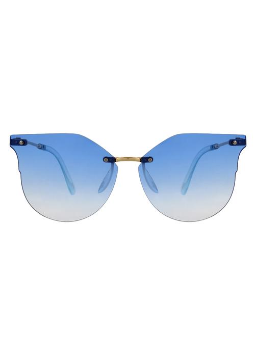 zyaden golden oversized unisex sunglasses - 16321174 - Very Small Image - 1
