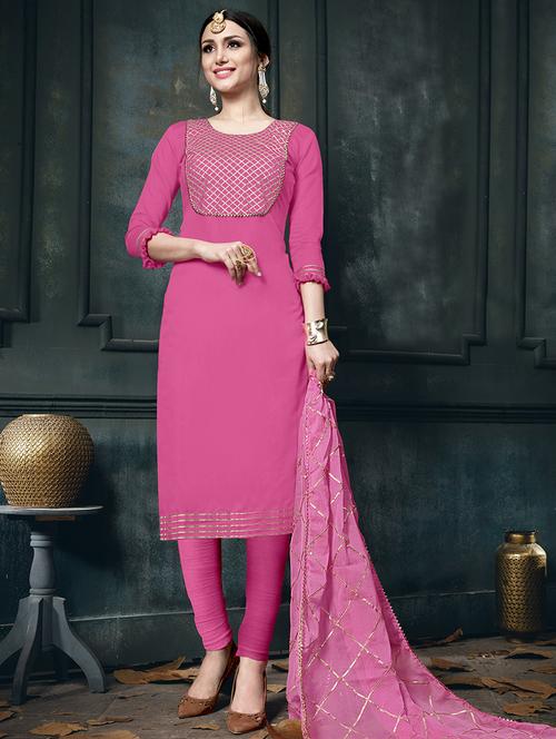embroidered unstitched suit - 16321500 - Very Small Image - 1