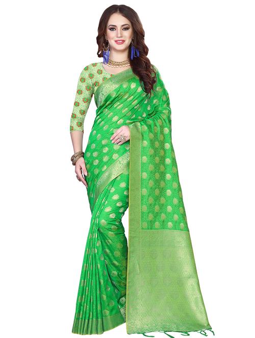 self-design patola saree with blouse - 16322521 - Very Small Image - 1