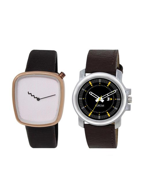 lorem set of 2 analog watch combos (lk-41-44) - 16323820 - Very Small Image - 1