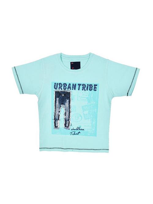 round neck graphic print t-shirt - 16324084 - Very Small Image - 1
