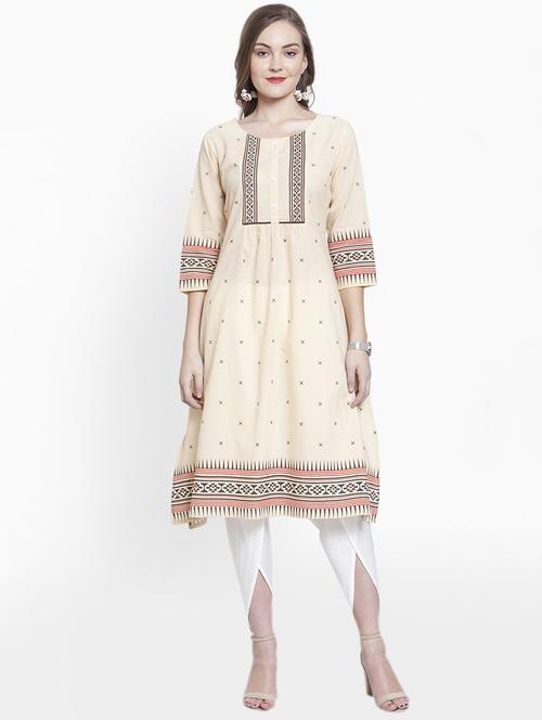 geometrical printed kurta salwar set - 16324157 - Very Small Image - 1