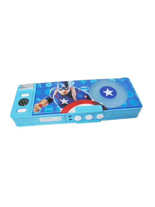 blue plastic geometry box - 16325633 - Very Small Image - 1