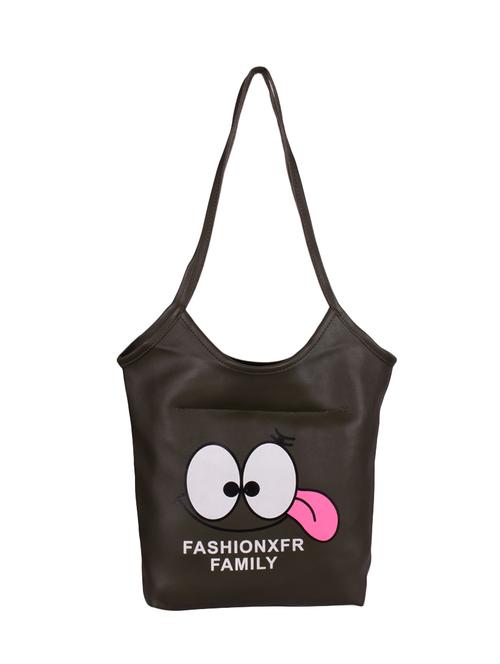 green leatherette (pu) handbag - 16325997 - Very Small Image - 1