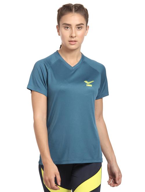 raglan sleeved v-neck tee - 16326391 - Very Small Image - 1
