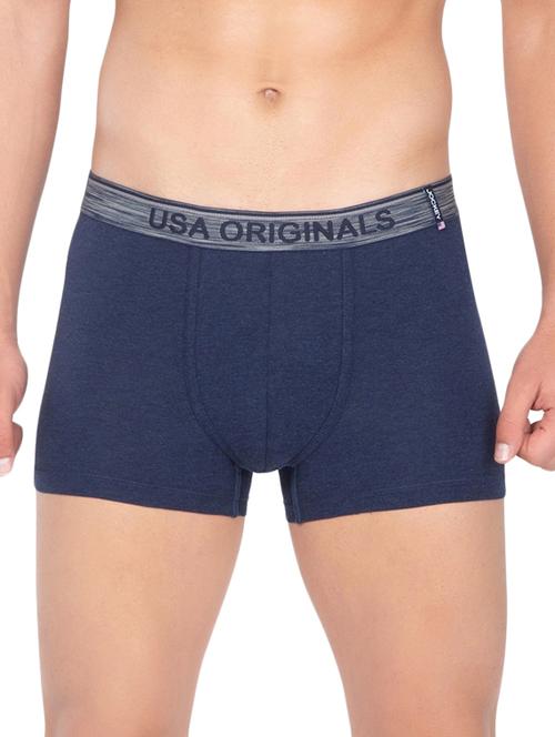 navy blue solid trunk - 16326838 - Very Small Image - 1