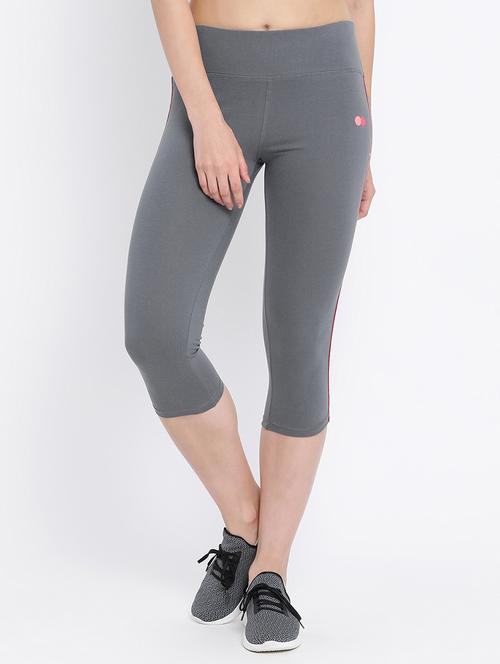 side tape high rise yoga pants - 16329303 - Very Small Image - 1