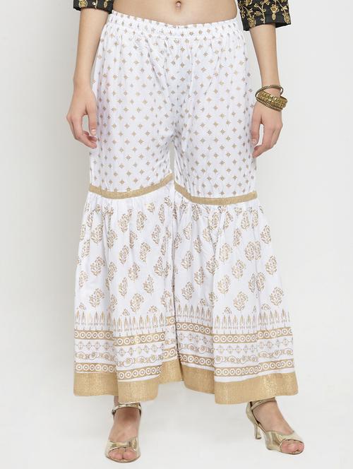 foil printed sharara - 16329359 - Very Small Image - 1