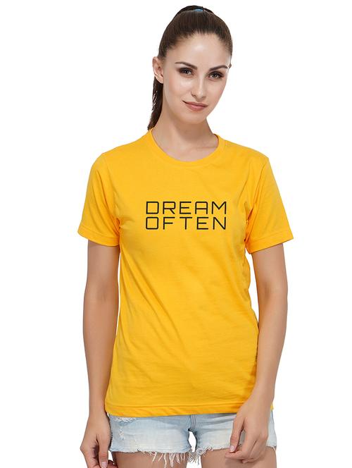 letter print short sleeved tee - 16330476 - Very Small Image - 1