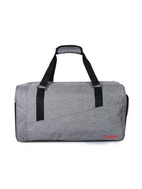 grey polyester dufflebag - 16335436 - Very Small Image - 1