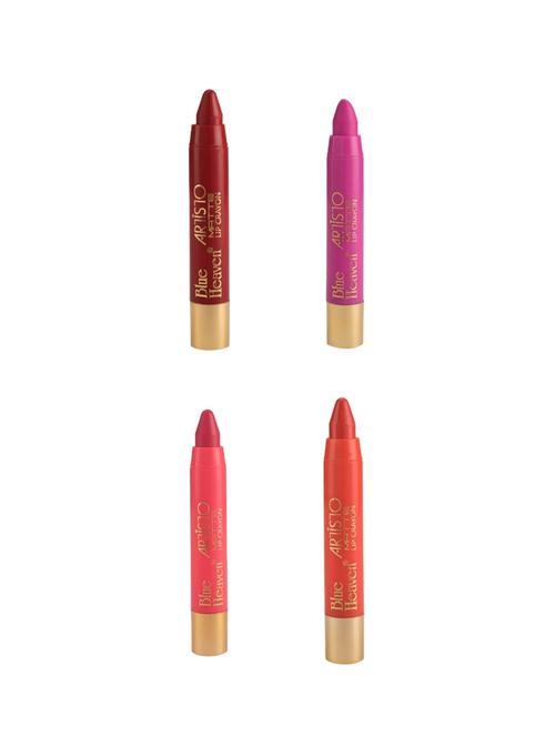 pack of 4 artisto matte lip crayons(5,8,10,11) - 16336392 - Very Small Image - 1
