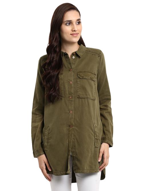 quirky embroidered long sleeved shirt - 16336449 - Very Small Image - 1