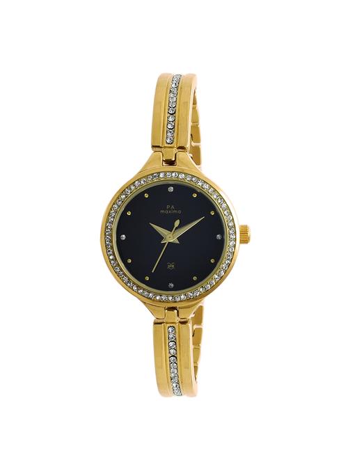 maxima black dial analog watch for women - 52822bmly - 16337249 - Very Small Image - 1