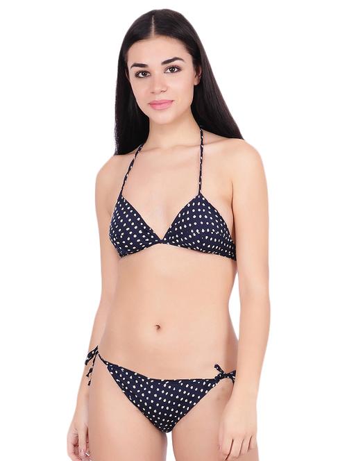 polka dot halter neck bikini - 16337338 - Very Small Image - 1