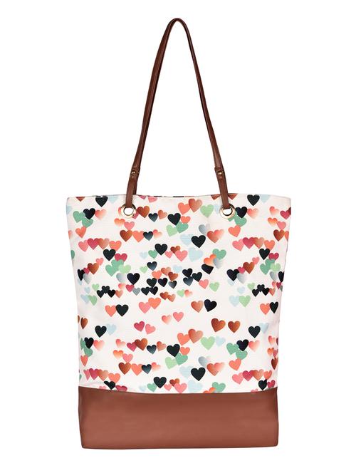 white canvas regular tote - 16338203 - Very Small Image - 1